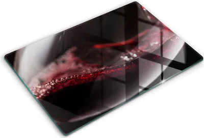 Produktbild von Abdeckung Glas - Küchenabdeckung - 80x52 cm - Abdeckplatte -Rotweinglas