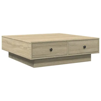 Produktbild von vidaXL Couchtisch Sonoma-Eiche 90x90x28 cm Holzwerkstoff