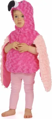 Immagine prodotto di Costume da fenicottero per bambina rosa-rosa - 86/92 (18-24 mesi)
