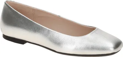 Produktbild von Ecco MARGOT Ballerinas - Damen Halbschuhe - Slipper silber Elegant NEU
