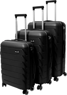 Immagine prodotto di Aga Travel Set di valigie da viaggio MR4675 Nero