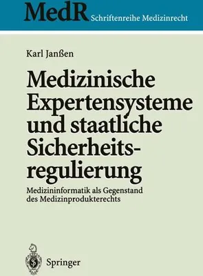 Obrázok produktu pre Medizinische Expertensysteme und staatliche Sicherheitsregulierung