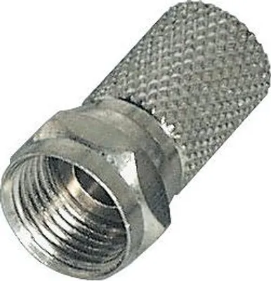 Zdjęcie produktu dla Transmedia FFZ 0 i, F-Typu, Srebrny, Cynk, 15 mm, 10 mm, 10 mm