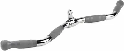 Produktbild von Lifemaxx EZ Bizeps/Trizeps-Stange 75 cm Polyurethan Grau