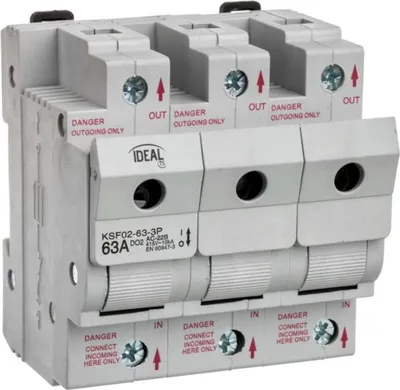 Produktbild von Sicherungsschalter 63A 3P KSF02-63-3P 23343