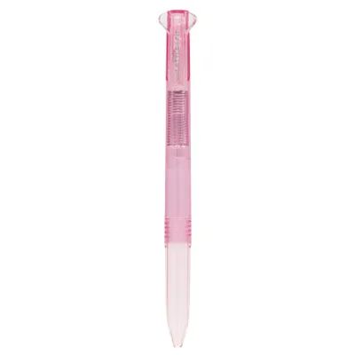 Zdjęcie produktu dla Uni Mitsubishi Pencil Style Fit Korpus długopisu wielofunkcyjnego • 3 kolory • Przezroczysty różowy