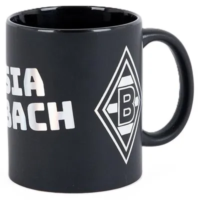 Produktbild von VfL Borussia Mönchengladbach BMG Tasse "Silbermetallic"