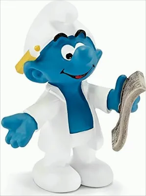 Produktbild von schleich Forscher Schlumpf, 3 Jahr(e), The Smurfs, Mehrfarbig, Kunststoff