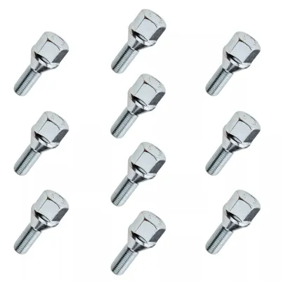 Obrázek produktu pro 10x kolový šroub, M12x1,50, délka závitu: 26 mm, kuželový nákružek, SW19
