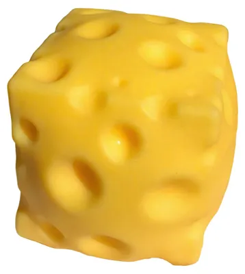 Produktbild von Gelber Käse-Quetschball – Stressabbau-Käsewürfel-Fidget-Toy – Entspannungshilfe – Konzentrationshilfe – Sensorisches Spielzeug aus weichem TPR-Stressball
