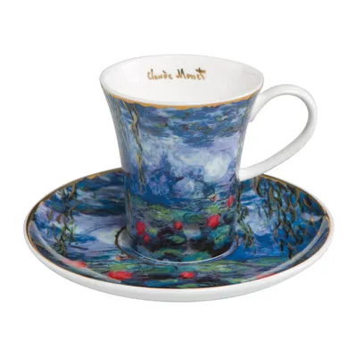 Produktbild von Goebel Claude Monet - Seerosen mit Weide Espressotasse