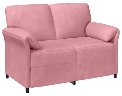 Produktbild von vidaXL 2-Sitzer Sofa Rosa 138 x 83 x 95 cm Samt