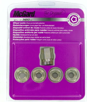 Zdjęcie produktu dla Zestaw zamków do kół MCGARD, gwint M12 x 1.25, długość 19,7 mm