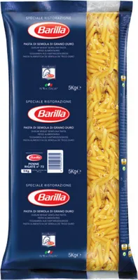 Produktbild von Barilla Penne Rigate číslo 73 semolinové těstoviny z tvrdé pšenice 5000g
