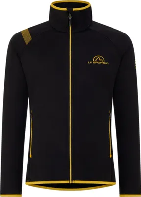 Produktbild von Promo Fleece, Mountain Hiking Sweater, Herren - La Sportiva, Größe:S, Farbe:K00Y00-Black/Yellow