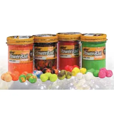 Zdjęcie produktu dla Berkley PowerBait Glitter Trout Bait przynęta na pstrągi, kolor: fluorescencyjny czerwony