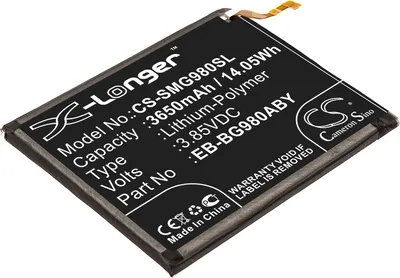 Imagen del producto de TECHTEK Batería compatible con [Samsung] Galaxy S11e, Galaxy S20, SC-51A, SGH-N410, SM-G980F, SM-G980F/DS, SM-G981B, SM-G981D, SM-G981J, SM-G981N su