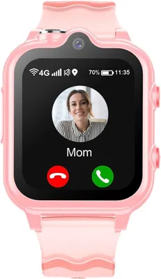 Produktbild von Carneedi Kinder Smartwatch 4G mit GPS, Videoanruf, SOS Notruf, Kamera, Musikplayer, Schrittzähler, wasserdicht, 5-16 Jahre