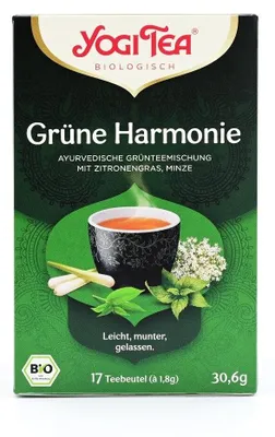 Produktbild von YOGI TEA Grüne Harmonie Filterbeutel
