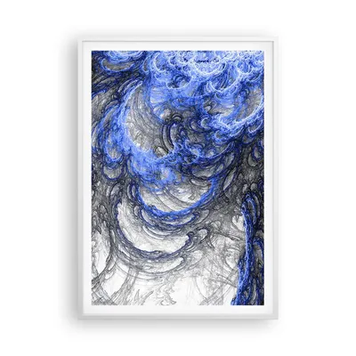 Produktbild von Gerahmtes Poster - Weißer Rahmen - Abstraktion modern - 70x100 cm - Wand Bild - Wanddeko - Wandbilder - Kunstposter - Wandposter - Bilderrahmen - Bilder - Kunstdruck - Wandbild - P2WPA70x100-3726