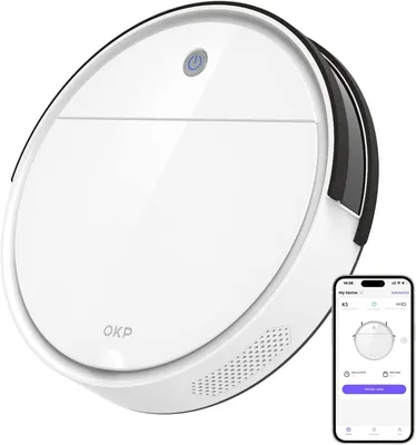 Immagine prodotto di Aspirapolvere robotizzato - Robot lavapavimenti - Aspirapolvere robot - Macchina lavapavimenti - Aspirapolvere automatico