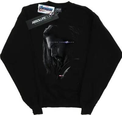 Produktbild von Marvel - "Avengers Endgame Avenge The Fallen" Sweatshirt für Damen BI4205 (M) (Schwarz)