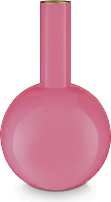 Produktbild von Pip Studio Vase Metal Pink 19x33cm