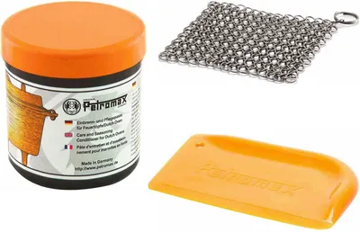 Produktbild von Petromax Dutch Oven-Zubehörset - Conditioner + Schaber + Kettenreiniger