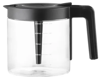 Produktbild von Vestel FCM9065, Filterkaffeemaschine, 1,25 l, Gemahlener Kaffee, 1550 W, Schwarz