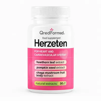 Image de Herzeten – Soutien quotidien pour le bien-être cardiaque et circulatoire – 30 capsules, Image générée par une IA