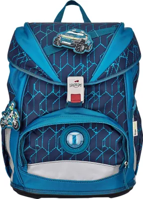 Produktbild von DerDieDas Schulrucksack Set 5-tlg. Ergoflex Blue Speed 2023