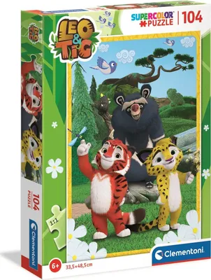 Produktbild von Clementoni Supercolor 27547, 104 Stück(e), Tiere, 6 Jahr(e)