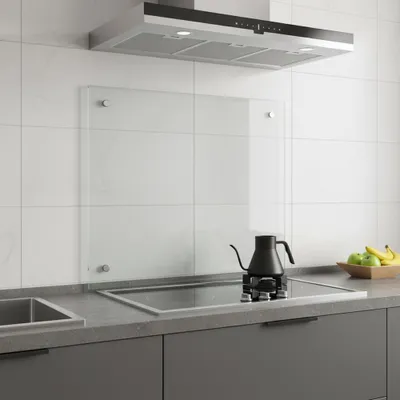 Produktbild von Küchenrückwand ESG 6 mm Klarglas 120×50 cm Herdspritzschutz
