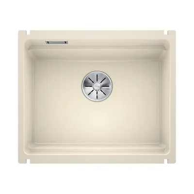Produktbild von BLANCO ETAGON 500-U Unterbauspüle / Keramik / magnolia glänzend / Stopfen