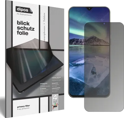 Produktbild von Blickschutzfolie für Cubot X20 Pro matt Schutzfolie Folie Display Schutz dipos