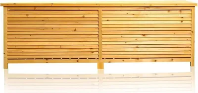 Produktbild von XXL záhradná truhlica hnedá vankúš box vankúš box skladovanie terasa vonkajší nábytok