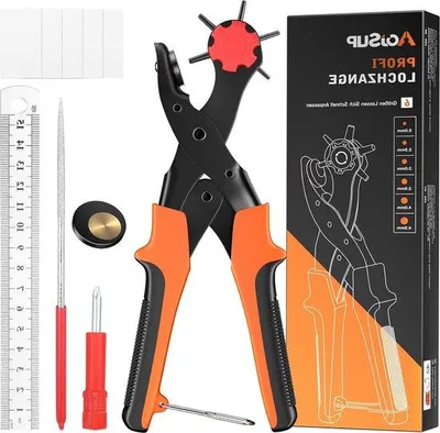 Obrázok produktu pre Kliešte na dierovanie kože, 6 otvorov, 2–45 mm, Heavy Duty