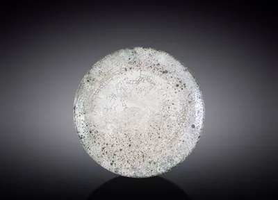 Zdjęcie produktu dla Porcelanowy talerz obiadowy Wilmax, 17 cm, okrągły, ze stylowym wzorem - WL-671201/A