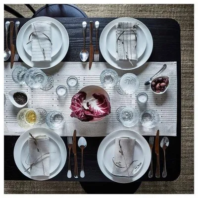 Produktbild von IKEA FROJDEFULL Dessertteller aus Porzellan, 19 cm, Weiß, 2 Stück