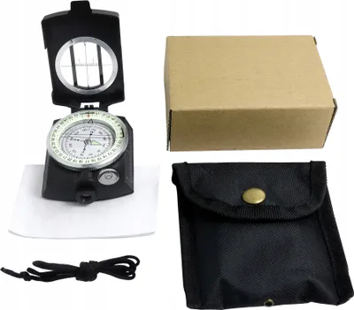 Image de COMPASS PROFESSIONAL MILITARY PRISMATIC BUSOLA carte METAL