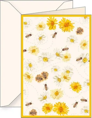 Image de Carnet B6 + enveloppe 5939 Abeilles