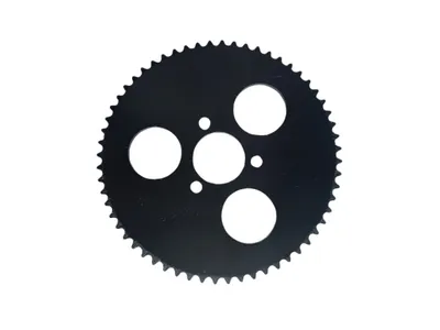 Produktbild von Kettenrad Ritzel Zahnrad Antriebsrad 60 Zähne 25H Kette InnenØ 26,5 mm schwarz