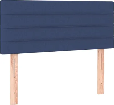 Produktbild von vidaXL Kopfteil Blau 100x5x78/88 cm Stoff