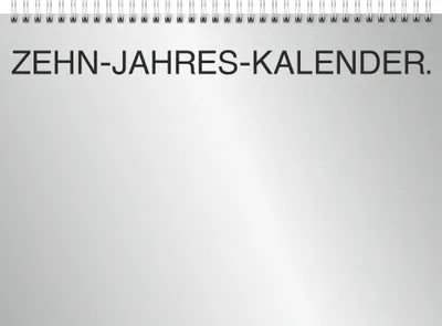 Obrázok produktu pre BRUNNEN 1070145006 Jahreskalender A4 10Jahre