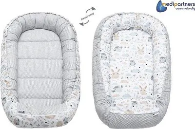 Produktbild von Famanu Babynestchen - kuscheliges, multifunktionales Bettchen für Kinder