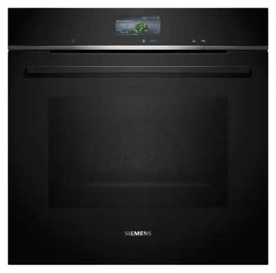 Image de Four intégrable multifonction 71l 60cm a+ pyrolyse noir - Siemens - HB776G3B1 -