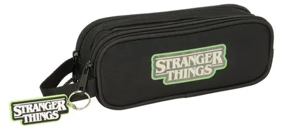 Image de Safta 812584513 Stranger Things Double Pochette Noir Homme Noir One Size
