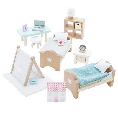 Produktbild von Le Toy Van Puppenhaus Zubehör Kinderzimmer Daisy Lane