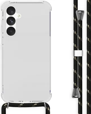 Immagine prodotto di imoshion Cover posteriore con cinturino Samsung Galaxy A55 - Nero / Oro