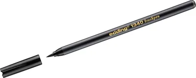 Produktbild von Edding - Pinselstift 1340 schwarz | 10 Stück